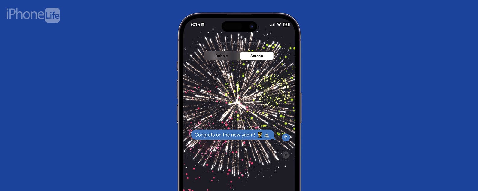 How to Send Fireworks on iPhone