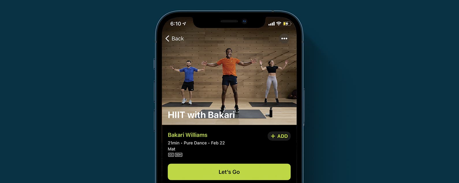 apple workout app weight lifting