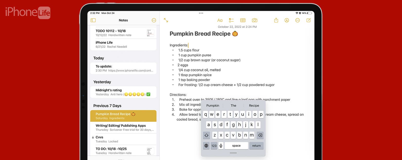 How to Turn the iPad Floating Keyboard On & Off