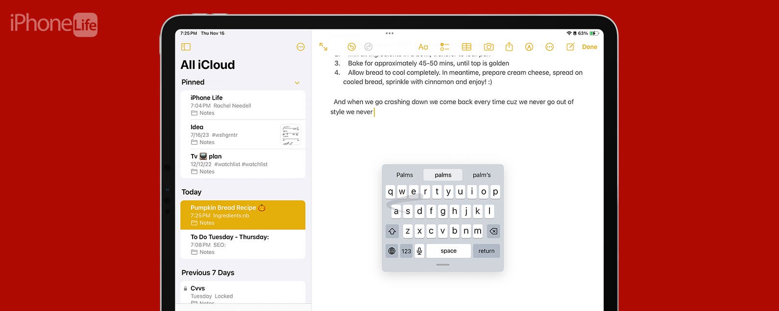 How to Slide to Type on the iPad Floating Keyboard