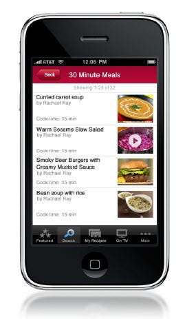 Food Network's new In the Kitchen app is excellent in almost every way.