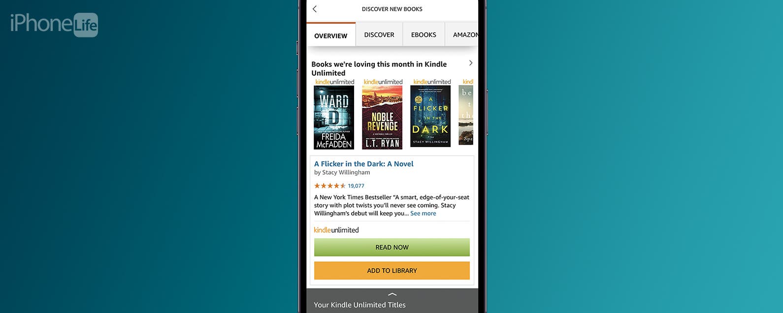 Kindle: Your free personal library you can take anywhere
