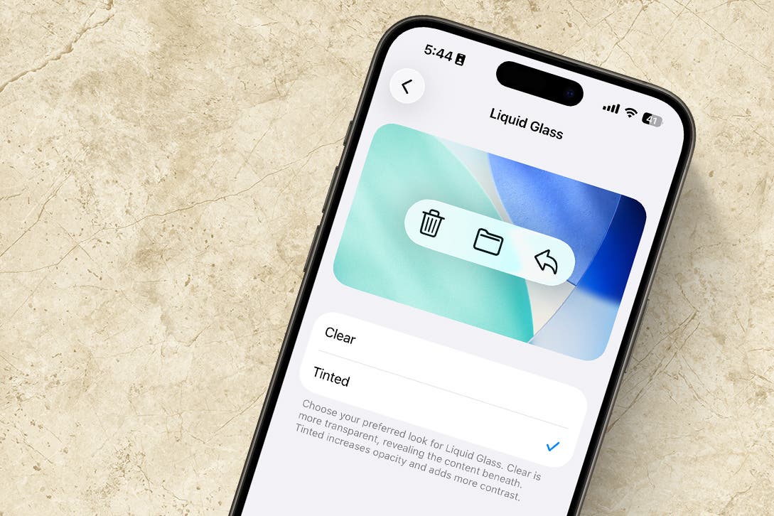 Make Liquid Glass More Opaque on iPhone