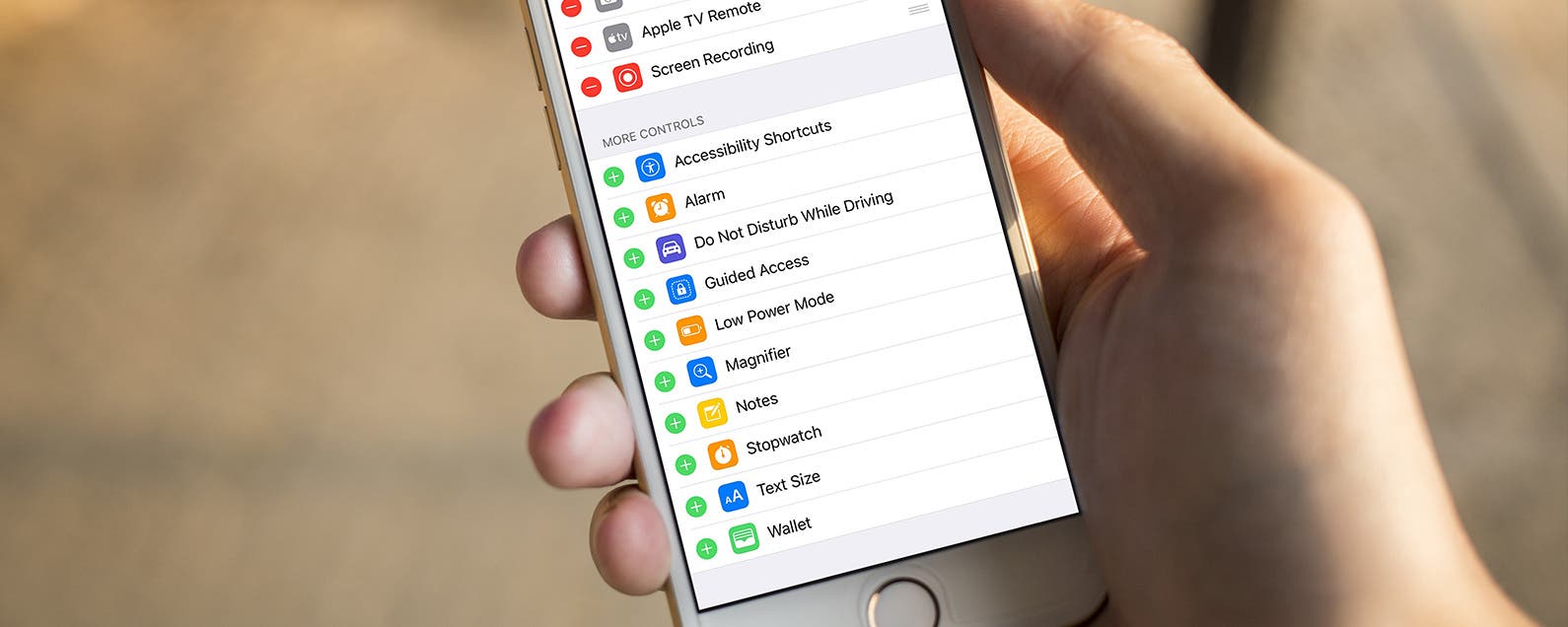 how to add low battery mode to control center how to add low battery mode to control center