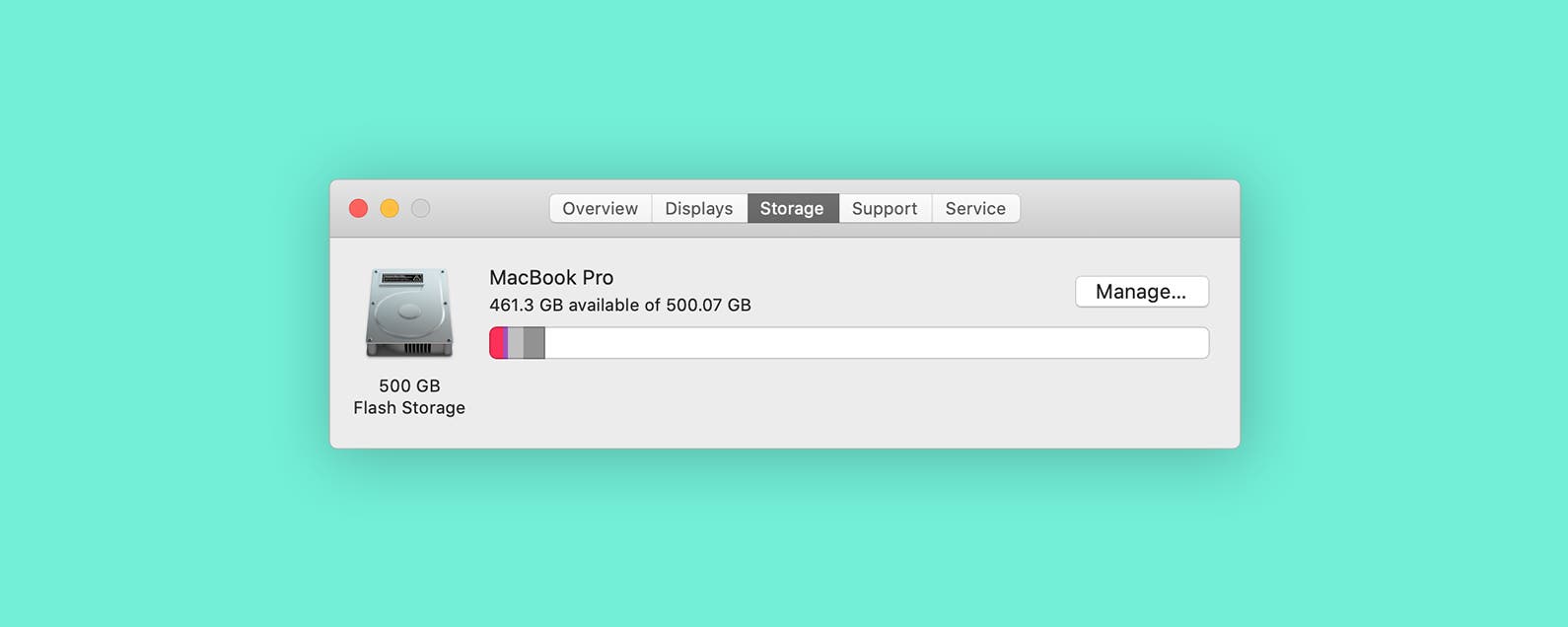 how to check mac system storage how to check mac system storage