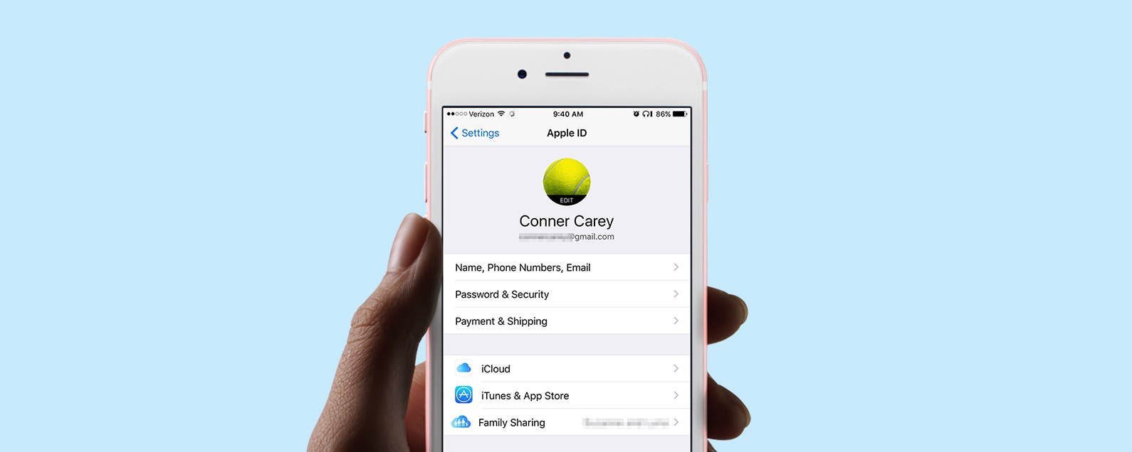 How To Manage Your Apple Id Account In Settings On Iphone