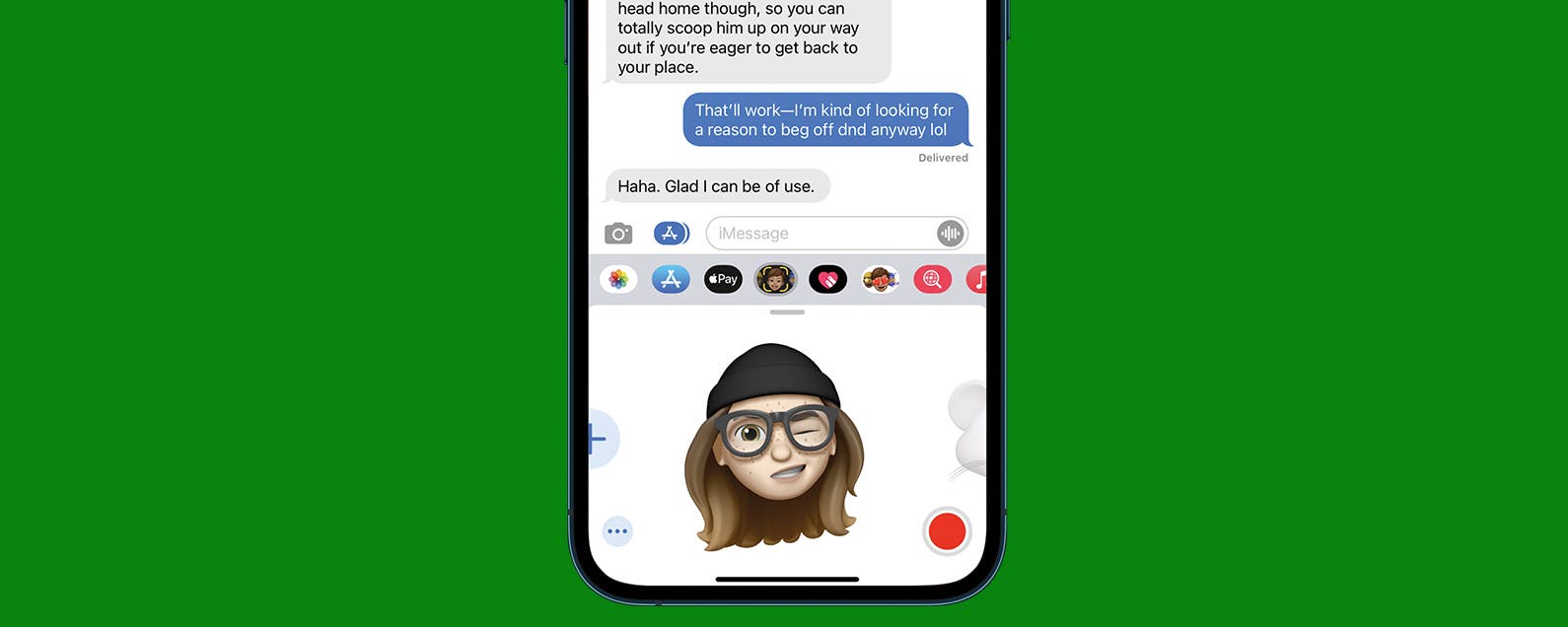 How to Record & Send an Animated Memoji
