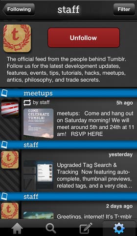 Siva's Reviews: Bloggn Tumblr client