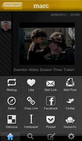 Siva's Reviews: Bloggn Tumblr client