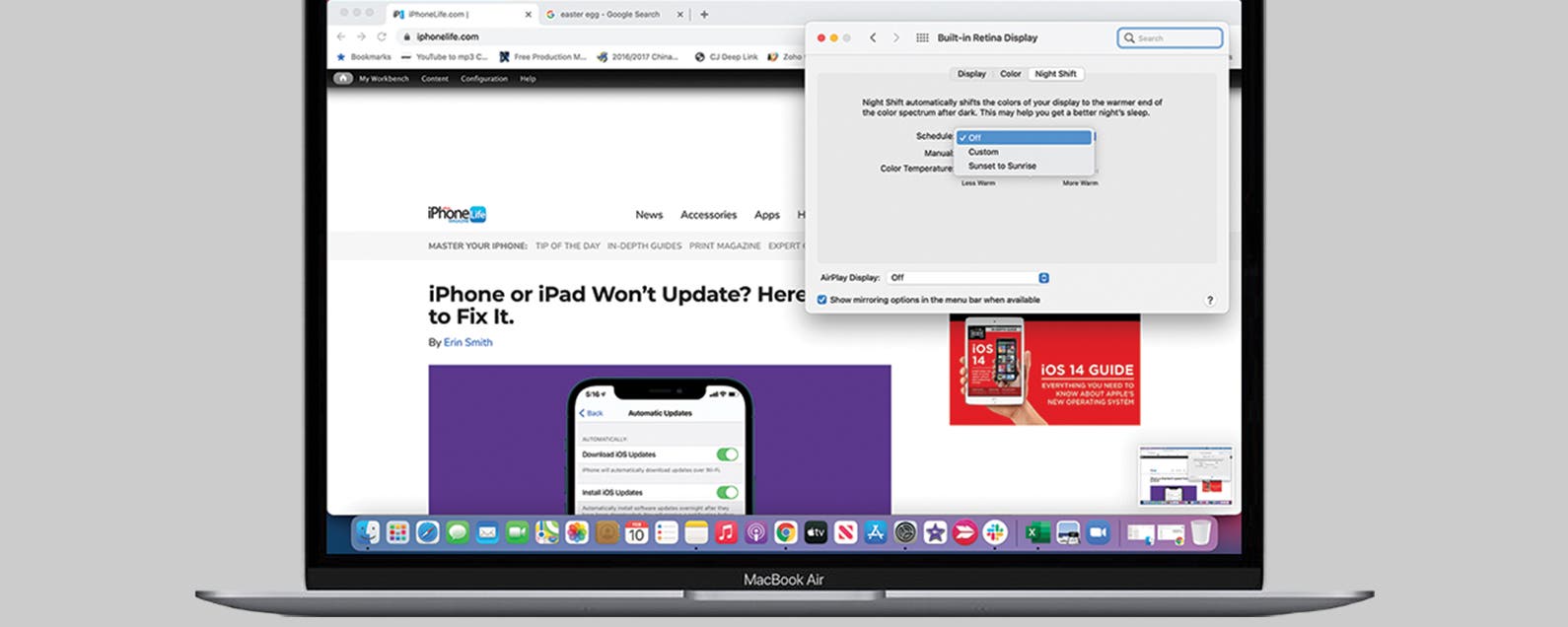 night shift macbook pro night shift macbook pro