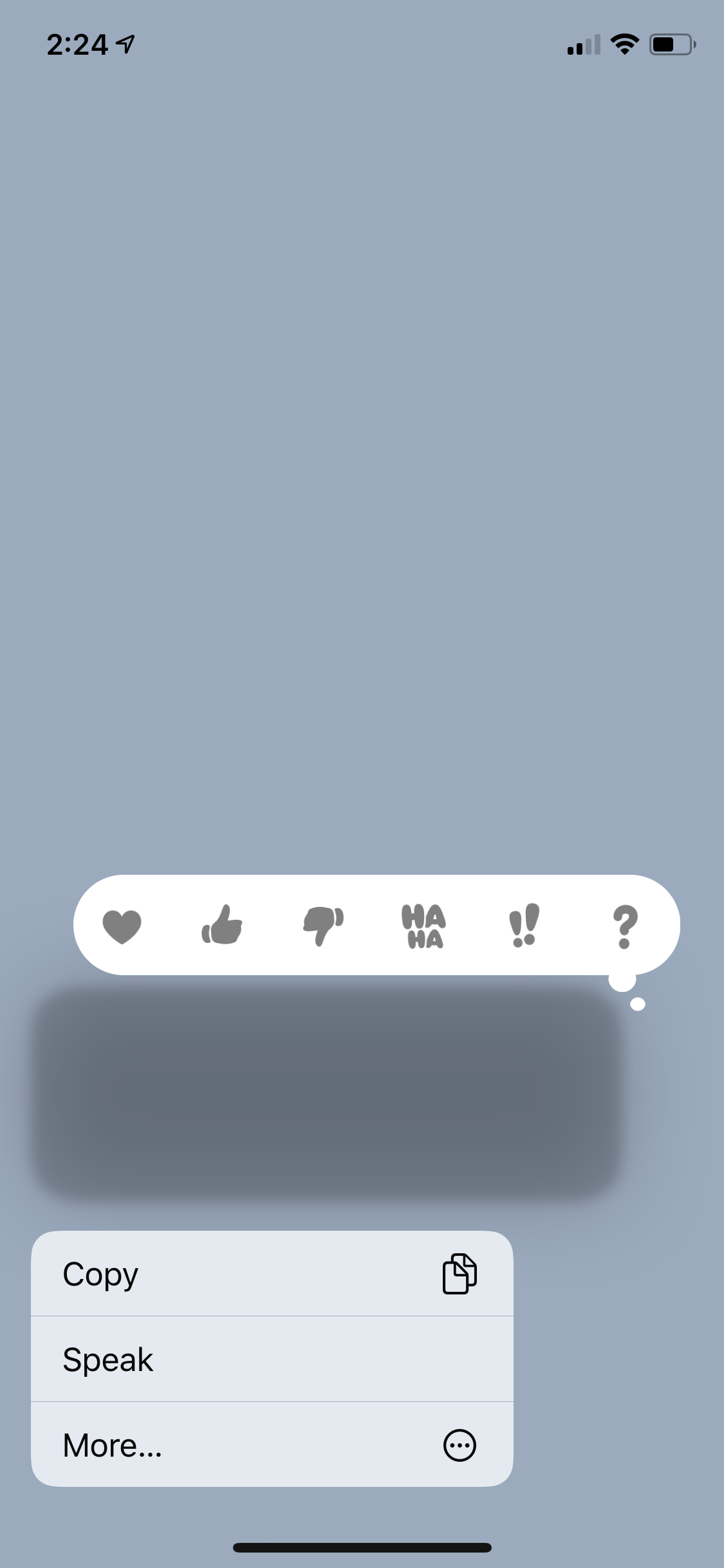 How to Laugh at a Text by Using iPhone Message Reactions