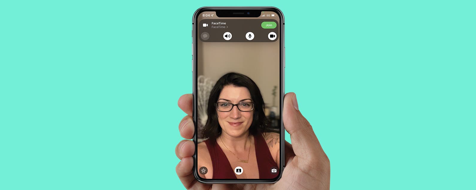 Nâng cao trải nghiệm nghệ thuật của bạn với chế độ ảnh nền mờ trong FaceTime Portrait Mode trên iPhone. Bức ảnh sẽ khiến bạn bất ngờ với chất lượng hình ảnh đẹp và không khí tươi mới khi kết hợp với phong cảnh chụp. 