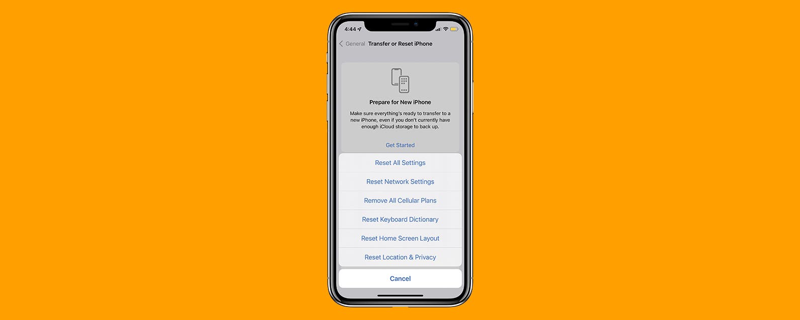 How to Reset Network Settings on iPhone