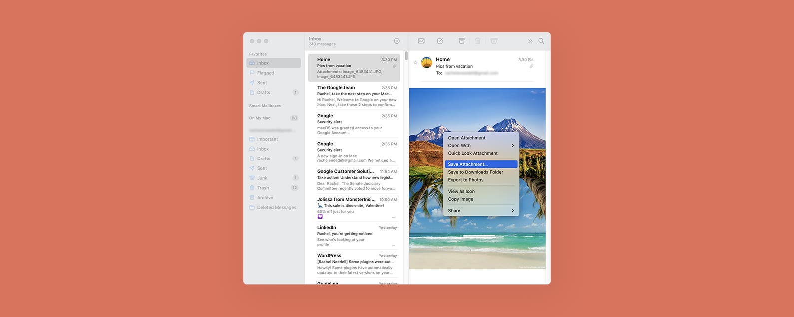 How To Save An Image On A Mac From The Mail Or Messages App How To Save An Image On A Mac From The Mail Or Messages App