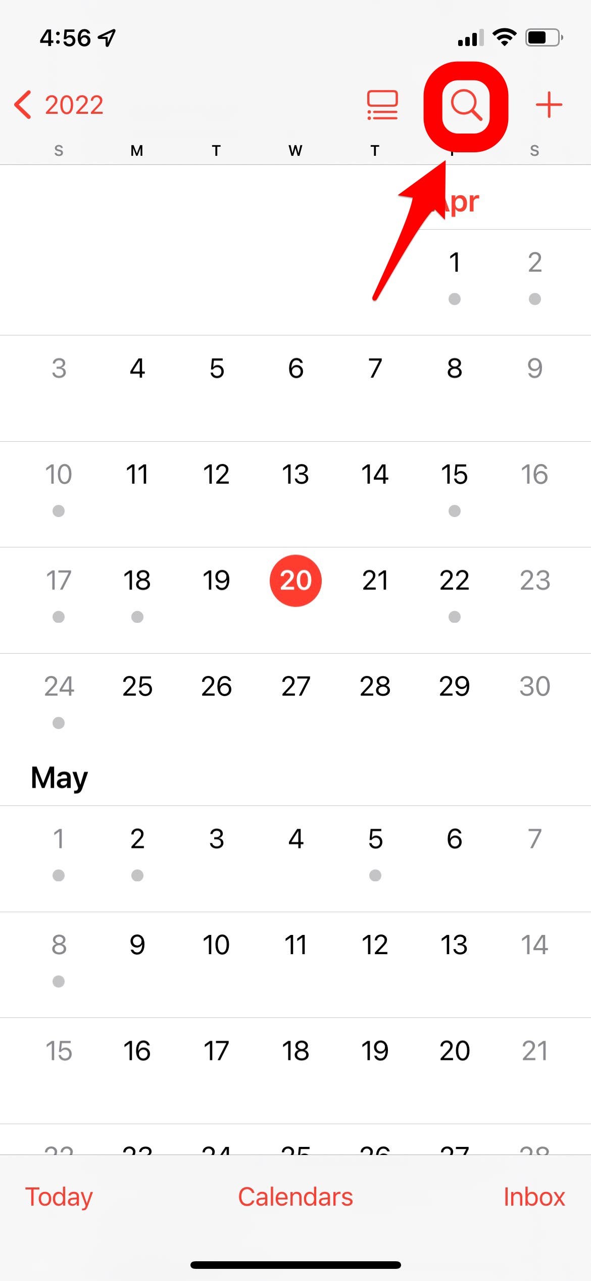 How to Search Events in the Calendar App on iPhone & iPad (2022)
