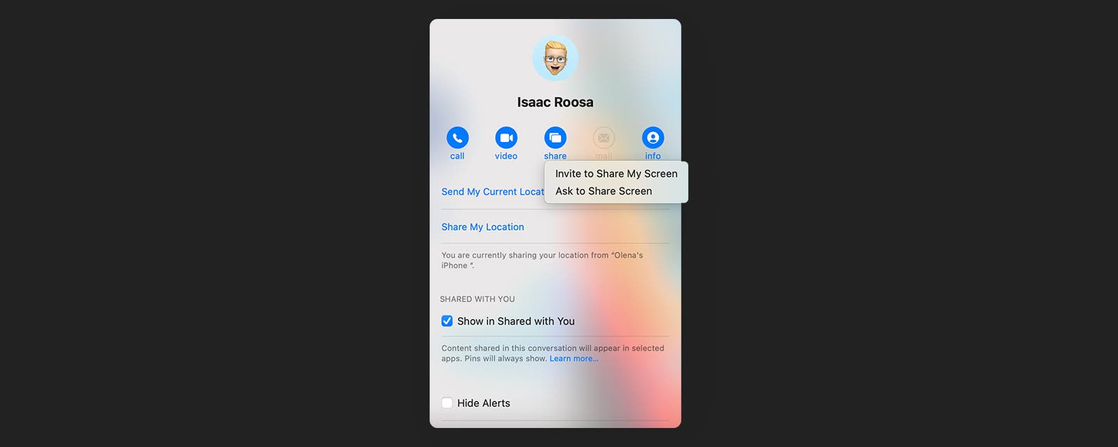 How to Screen Share on Mac & Give Remote Control