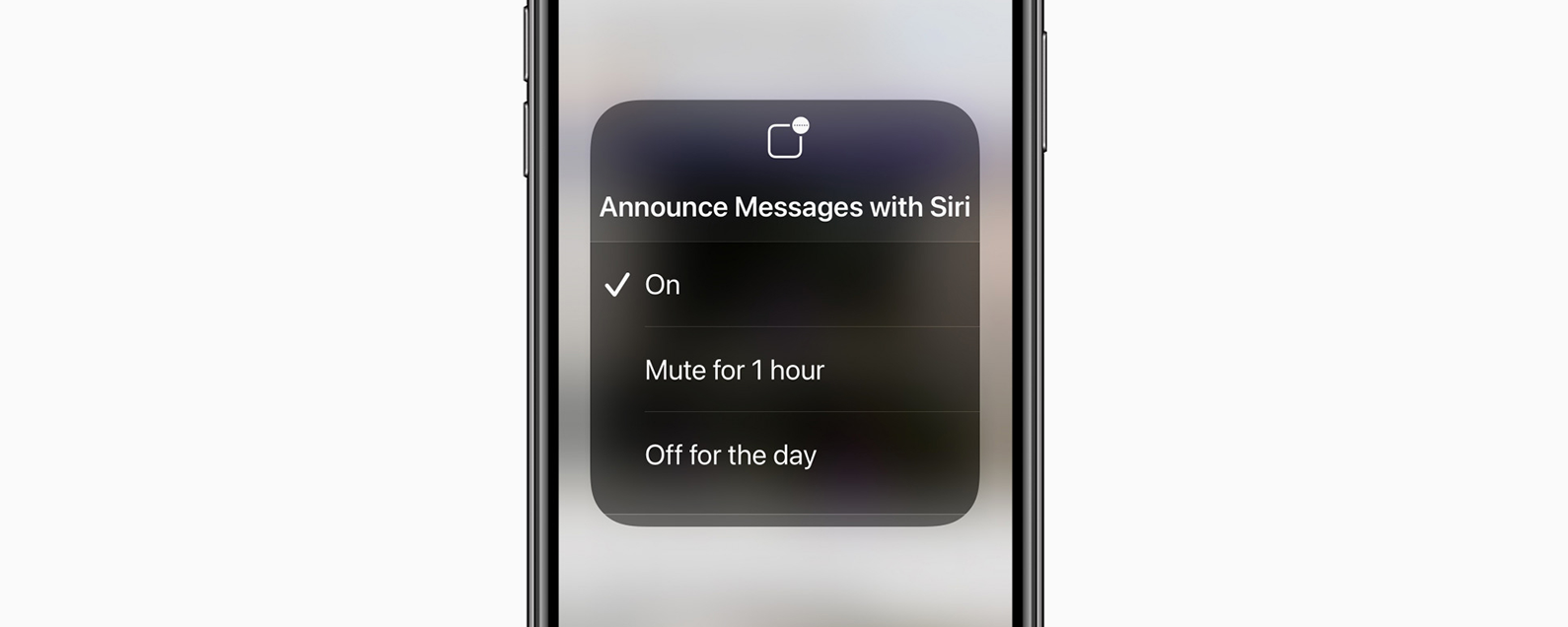 How To Turn Announce Messages With Siri Off On In The Iphone Control Center
