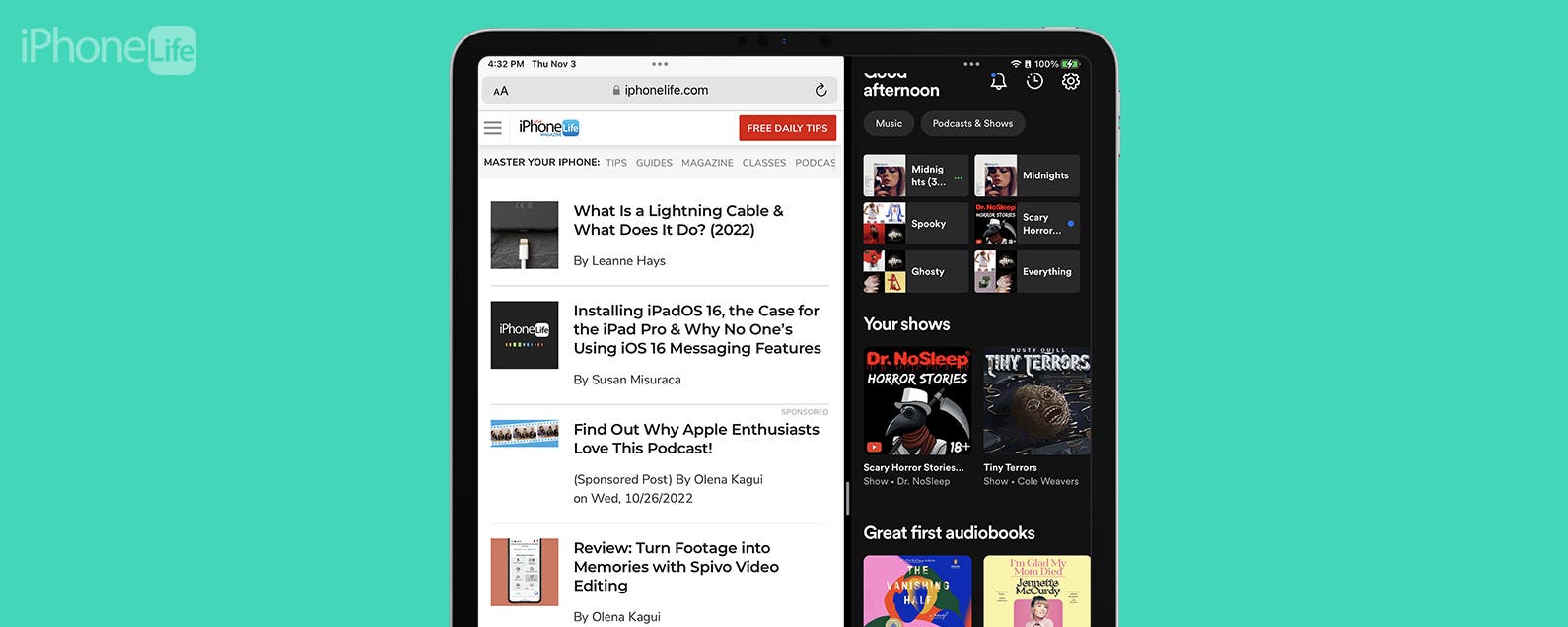 How to Split Screen on iPad