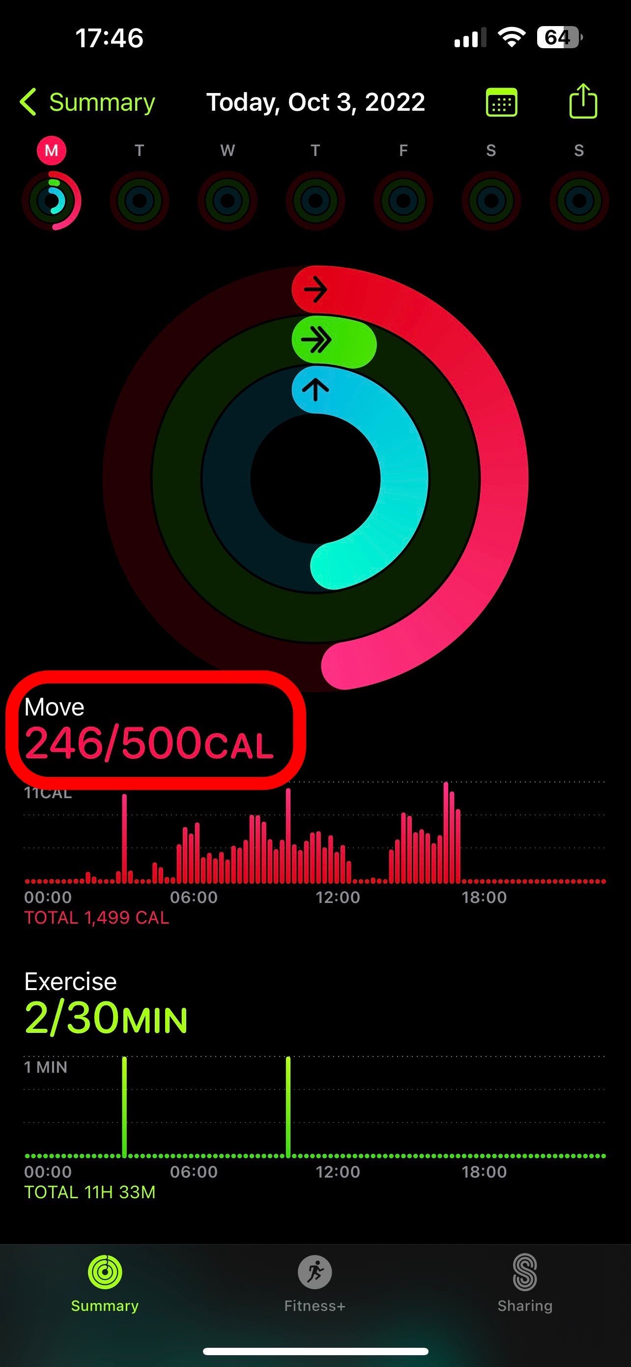 Apple fitness best sale calorie tracker