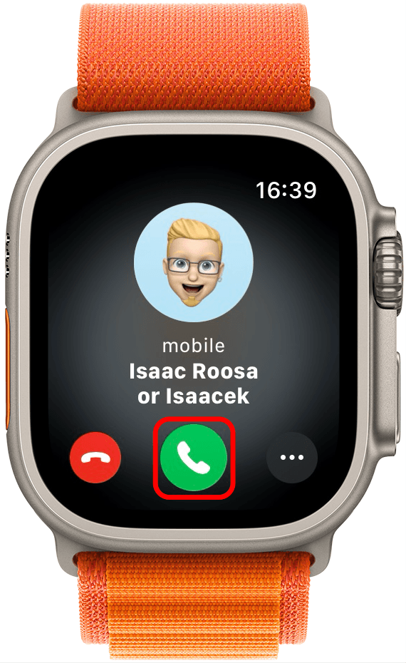apple watch call iphone