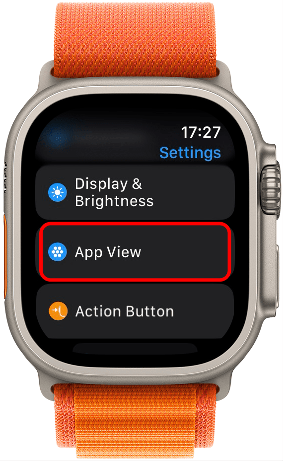 Tap App View.
