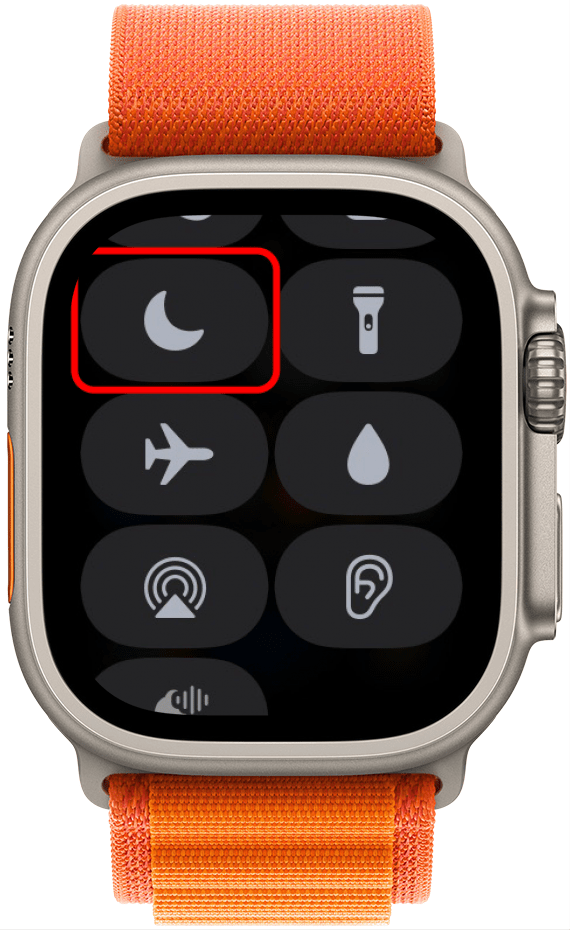 What do the icons sales on the apple watch mean
