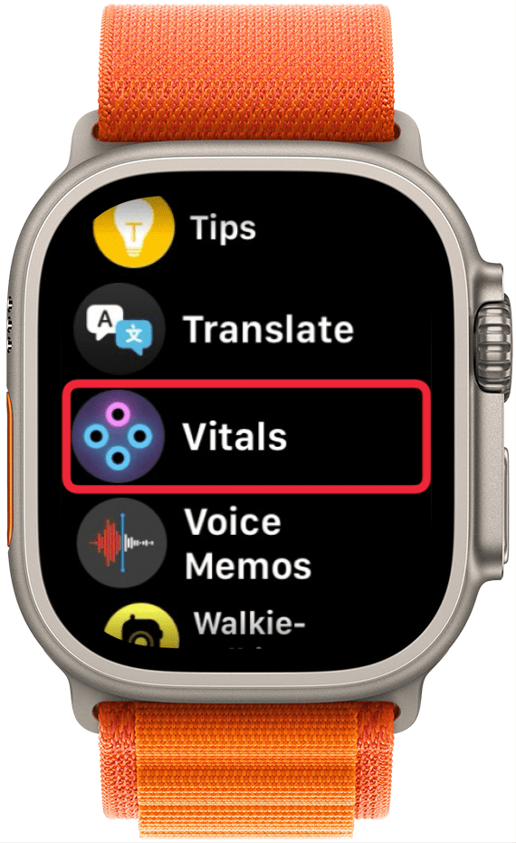 Using the apple watch s new vitals app watchos 11 