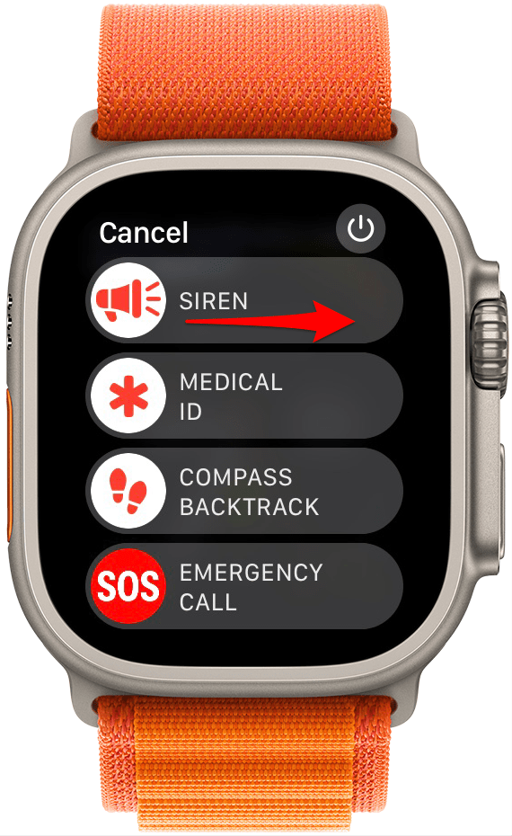 How to Use the Apple Watch Ultra Siren