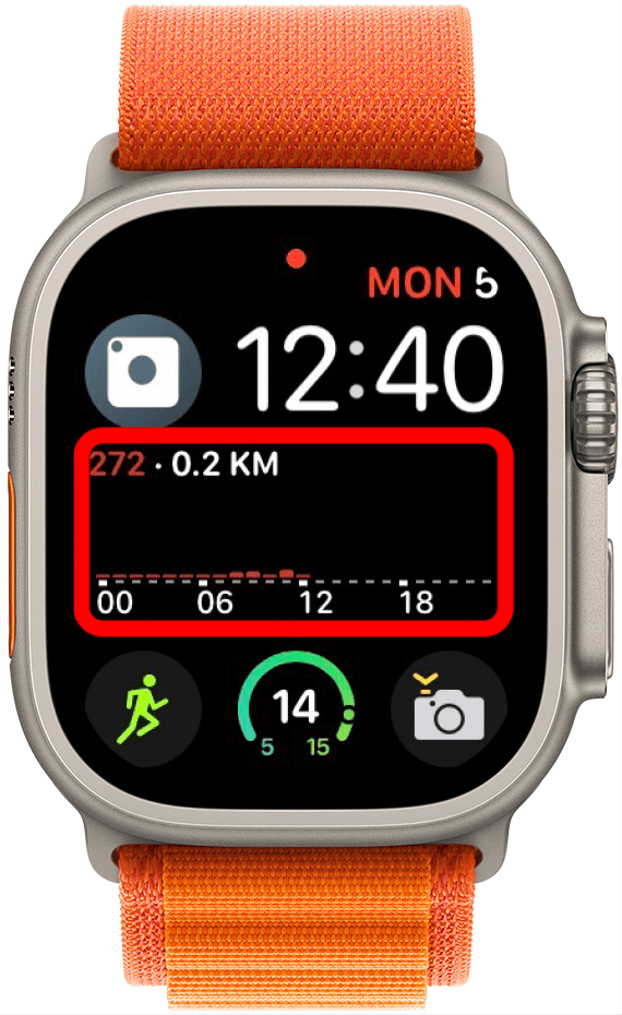Pedometer++ shows your steps on your Apple Watch face