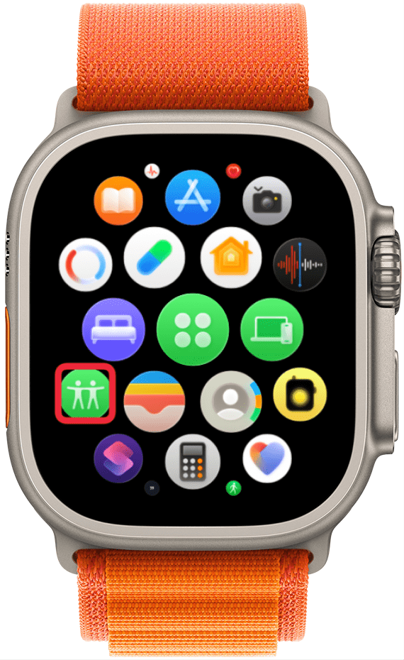 Open Find People on your Apple Watch.