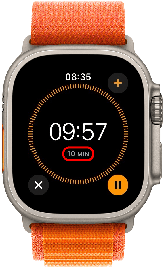 Apple watch countdown best sale timer