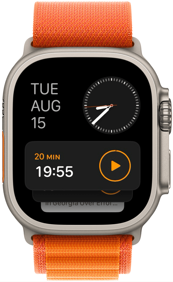 How to Set Timers on Apple Watch (watchOS 10)
