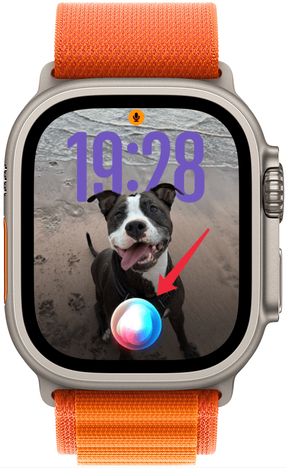 Raise your wrist higher than you would to view your watch, close to your mouth. If you're having trouble, try bringing the Apple Watch closer to your mouth in a very deliberate motion.