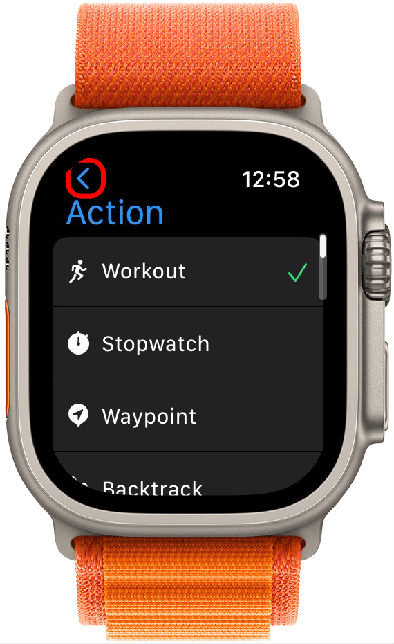 Then tap the arrow to go see how to use it or further customize it.