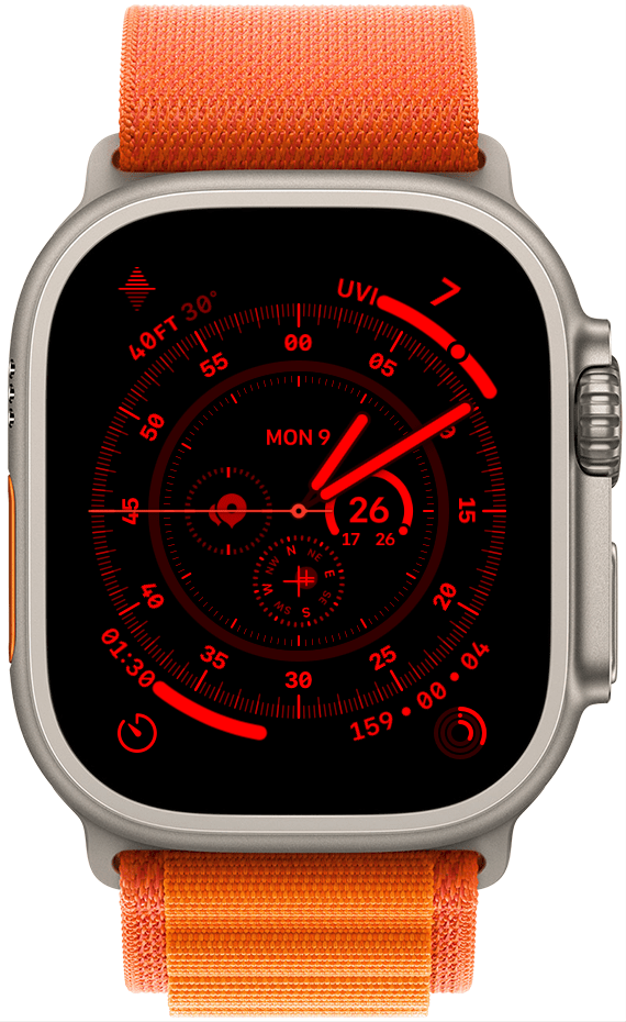 Apple Watch Ultra Night Mode Turn Your Watch Red at Night