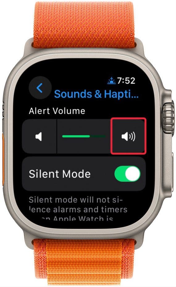 Apple watch outlet series 3 volume