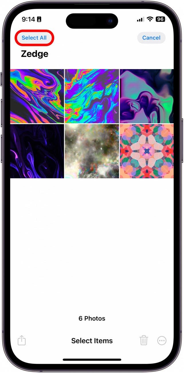 How to Add Existing Albums to a Folder