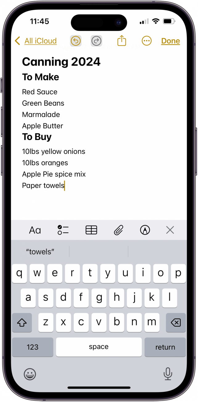 add text under headings and subheadings