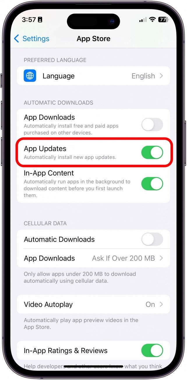 How to Turn On Automatic App Updates