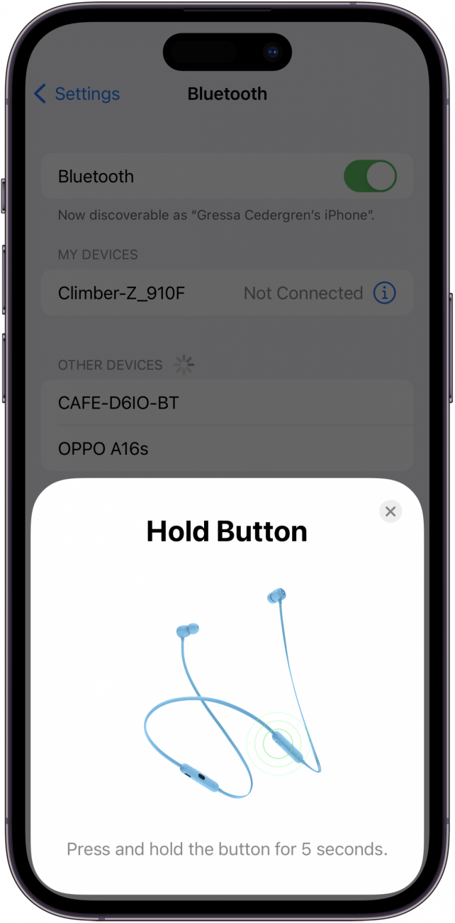 How to connect my beats headphones to my iphone outlet