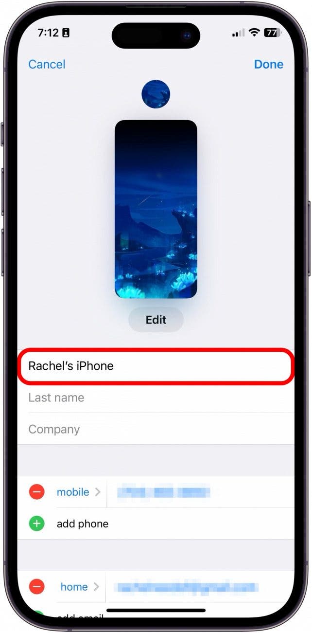 How to Change Your AirDrop Name