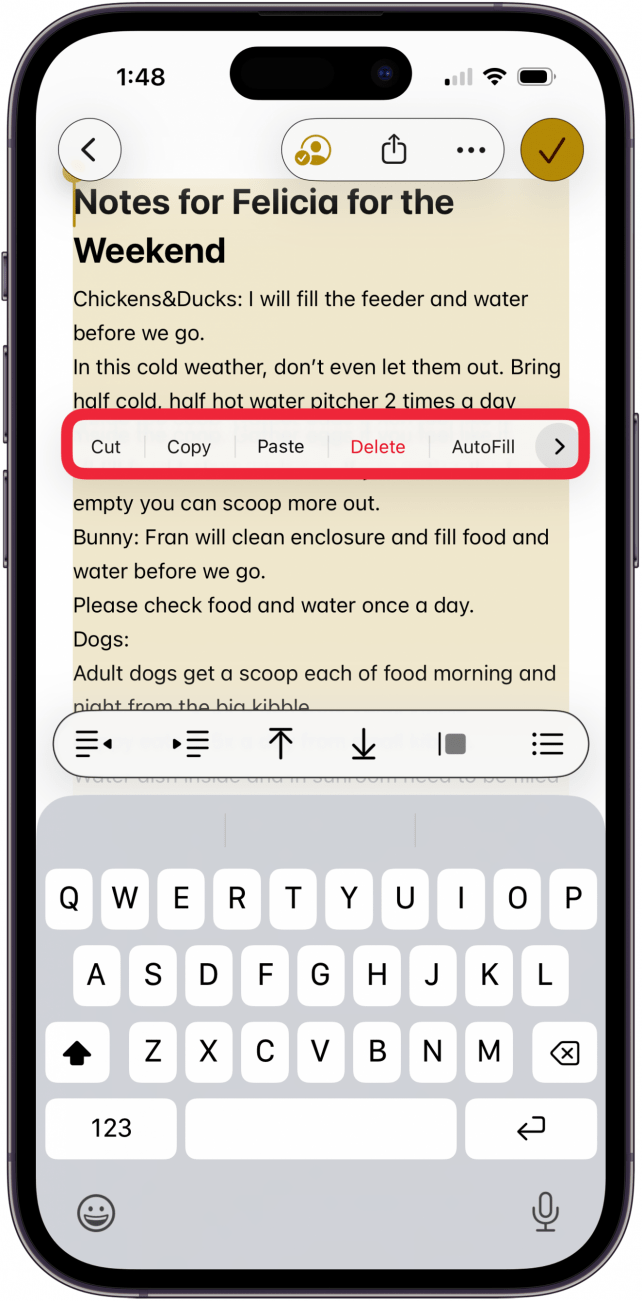 choose an option from the menu choose an option from the menu