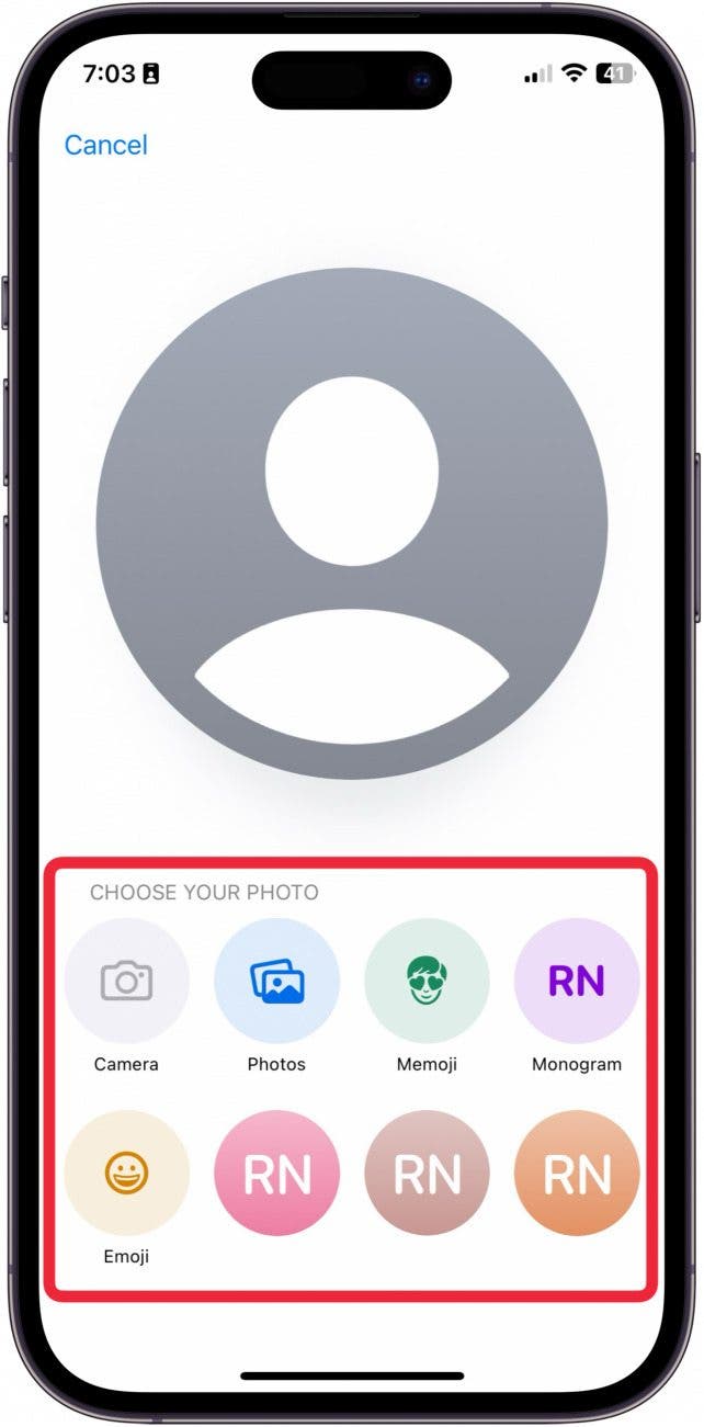 How to Change Contact Poster in iPhone Contacts
