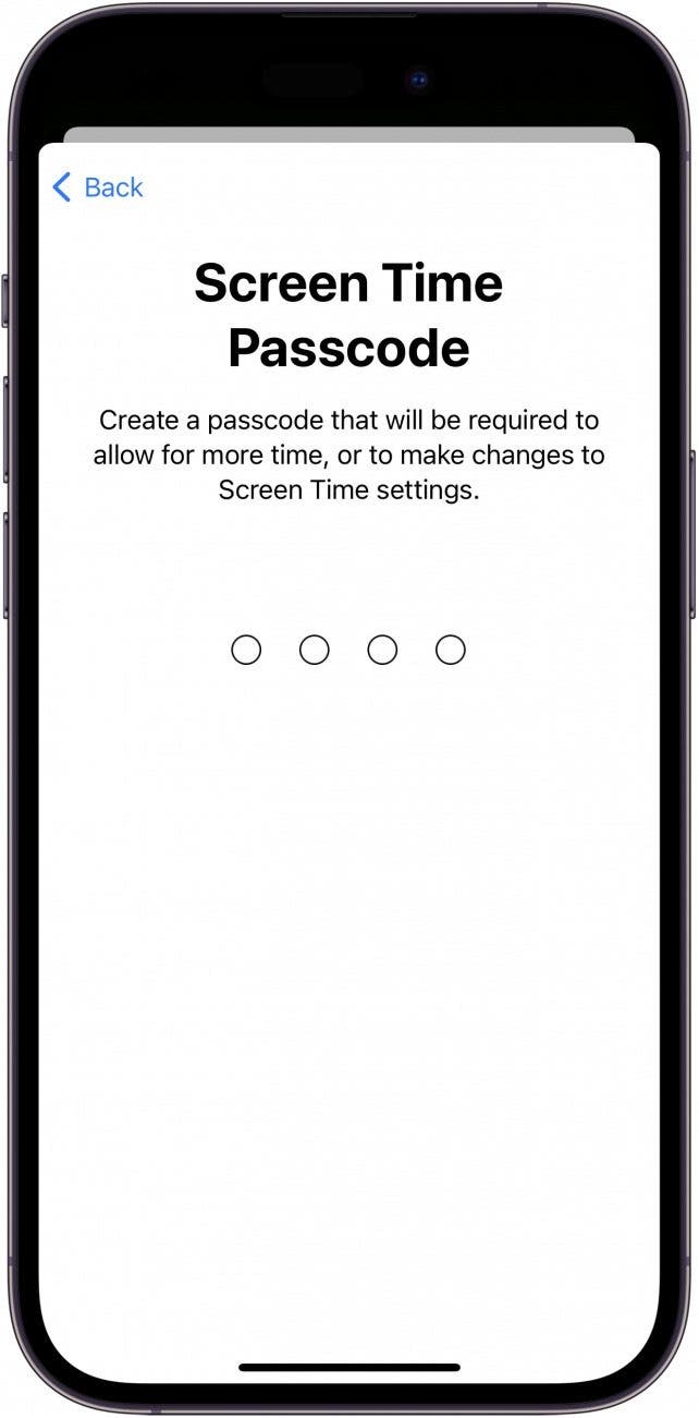create and confirm kids apple id passcode