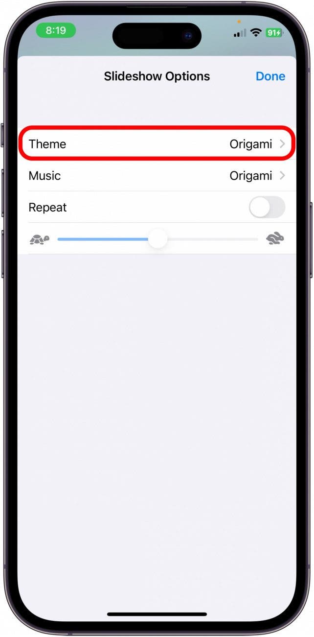 How to Make a Slideshow on iPhone