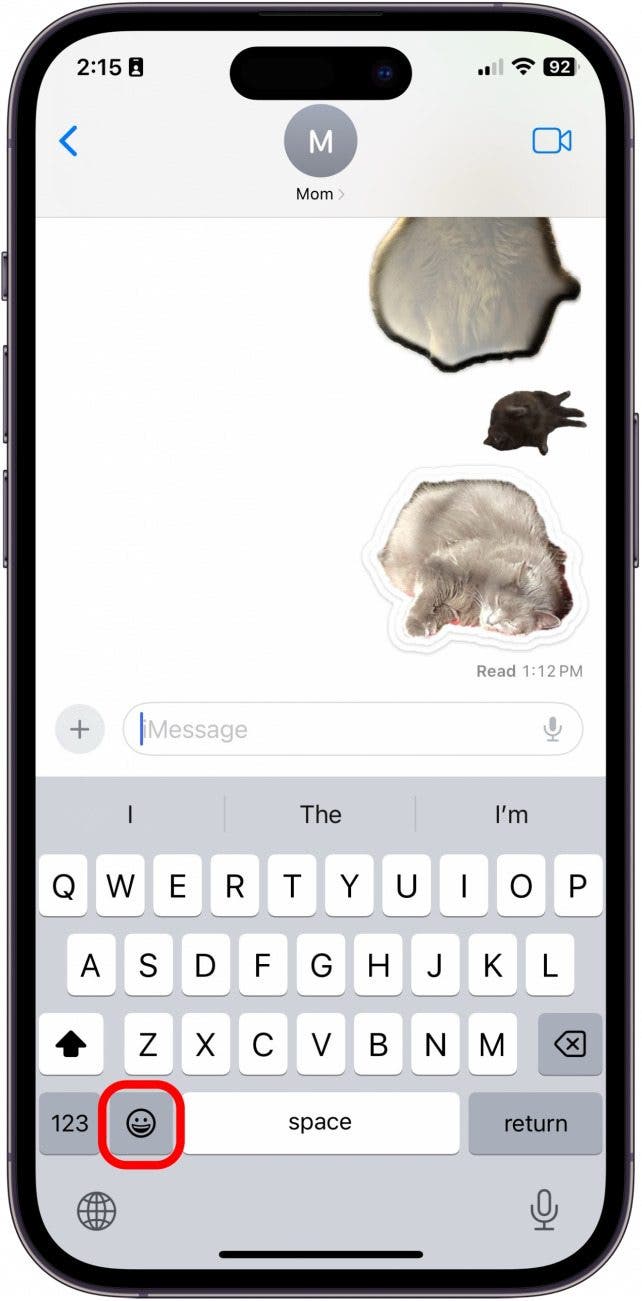 How to use custom photo stickers