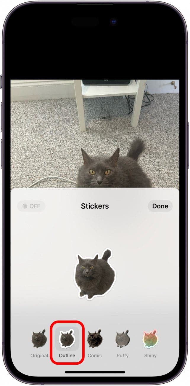 make sticker with photo