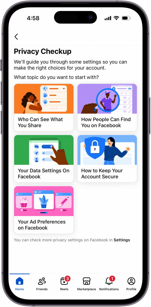 facebook privacy checkup facebook privacy checkup