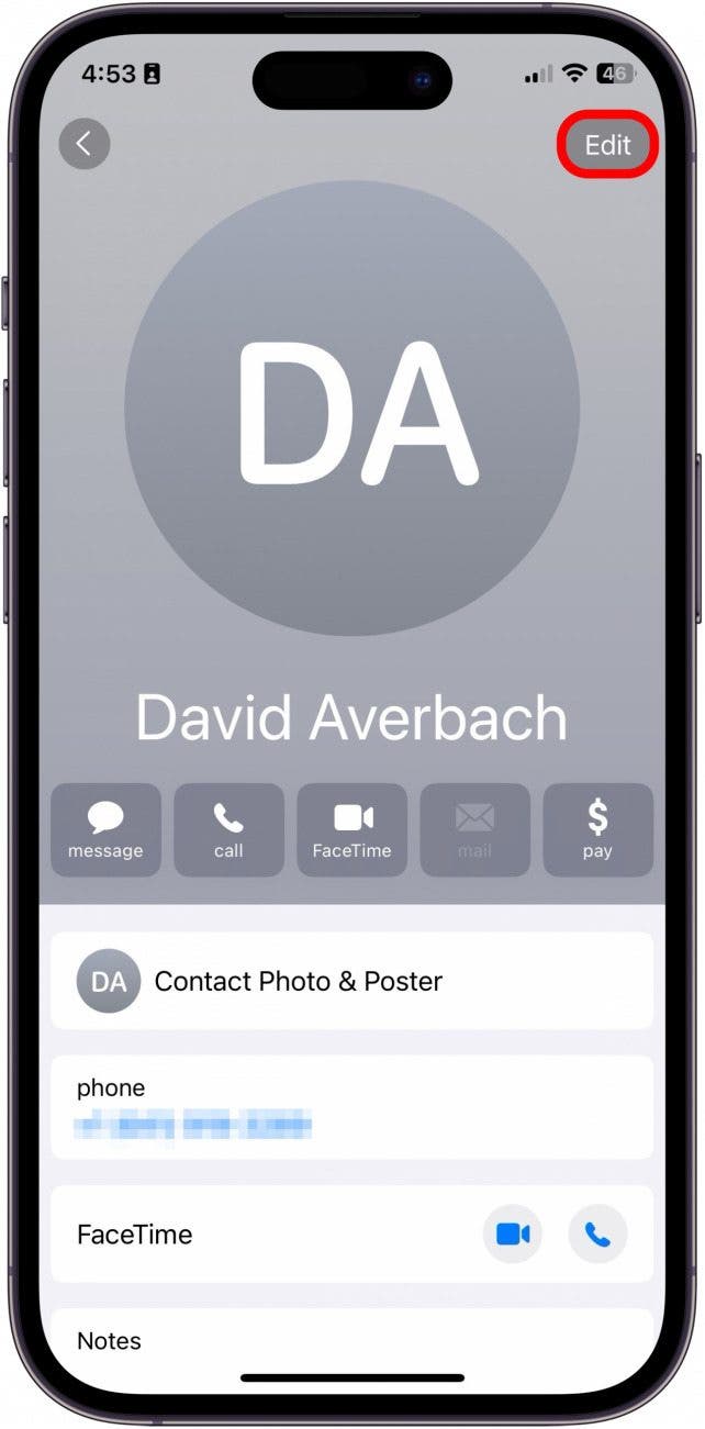 5 Ways to Fix Contact Card Is Not Available for FaceTime