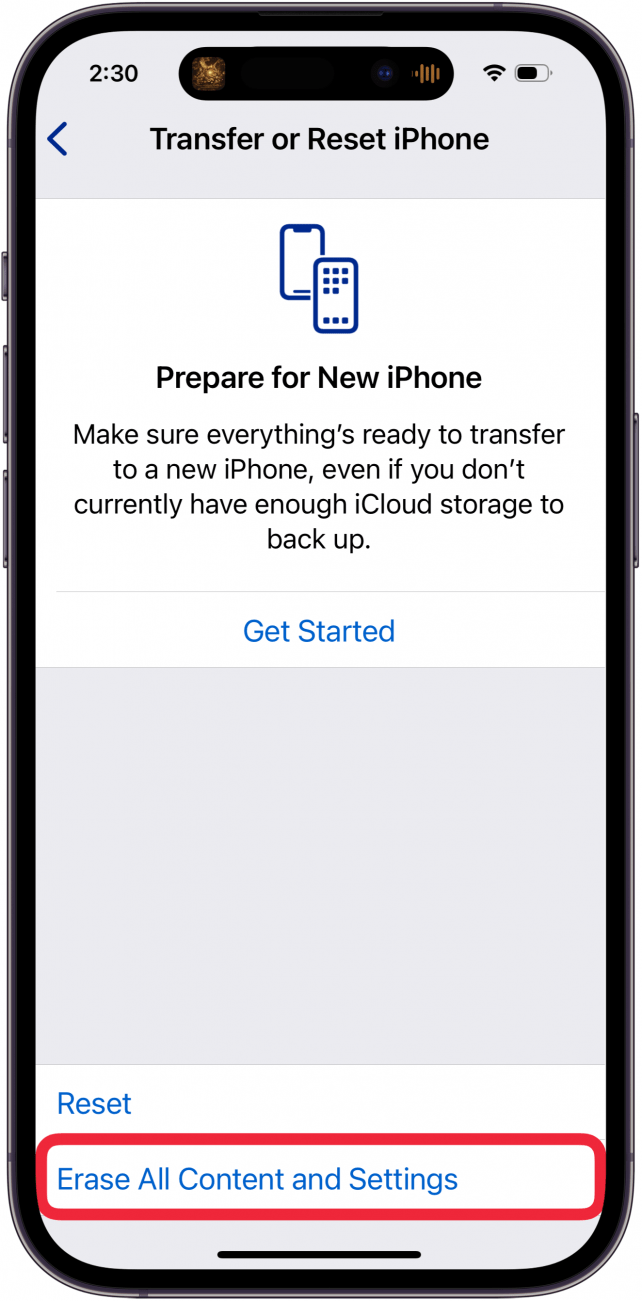 factory reset iphone factory reset iphone